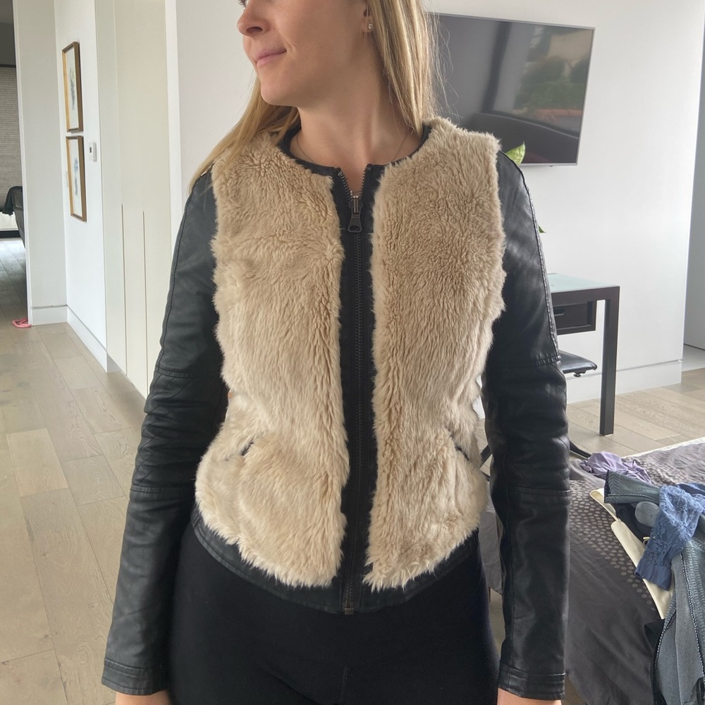 Leather Jacket Zara